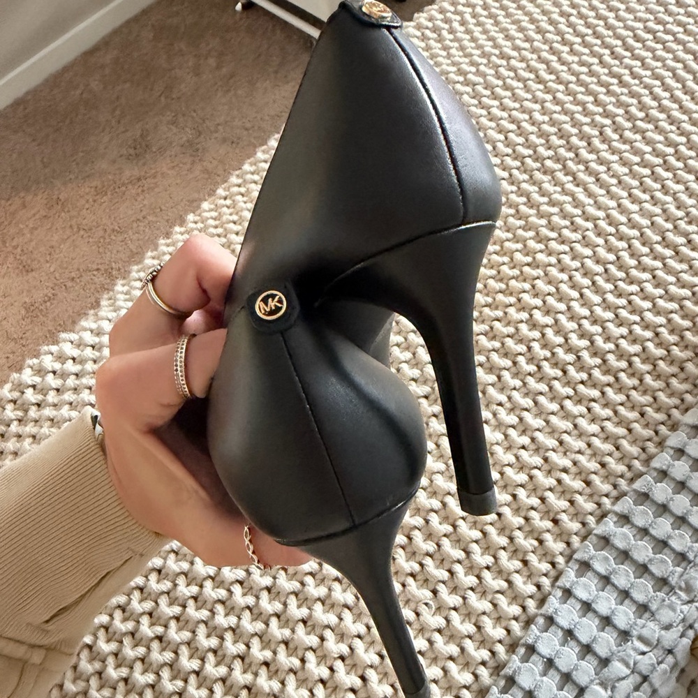 Michael Kors Black Slip on Heel - Picture 8 of 9